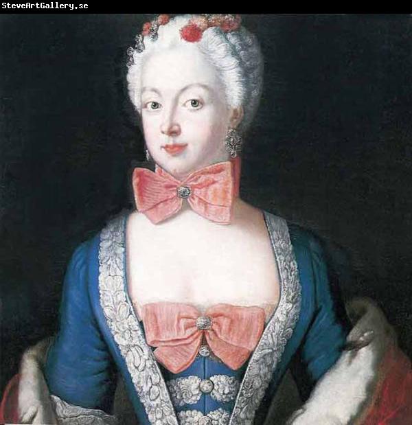 antoine pesne Portrait of Elisabeth Christine von Braunschweig-Bevern, Prussian queen